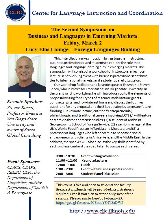 2018 Business and Language Symposium
