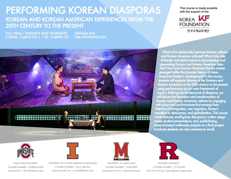 Perfoming Korean Diasporas