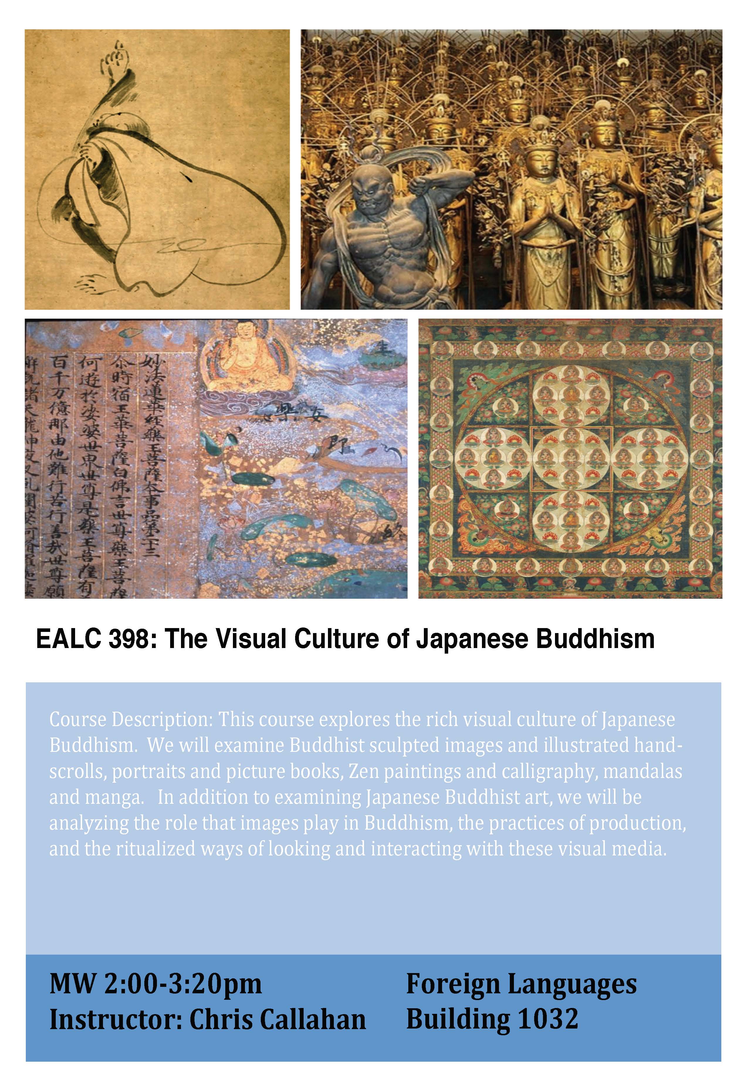 Visual Culture of Buddhism flyer