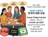 FA25 Korean Conversation Table